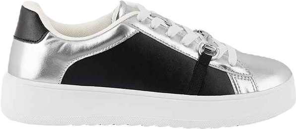 Women Nemo Contrasting Metallic Faux Leather Sneakers