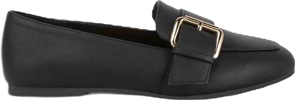 Women saskia pin buckle detail loafers