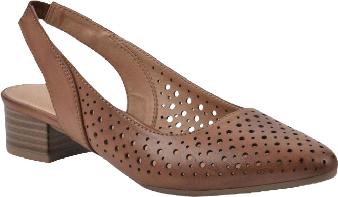 Women's Boronic Block Heel Slingbacks