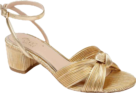 Women's Hudson Knot Block Heel Evening Sandals