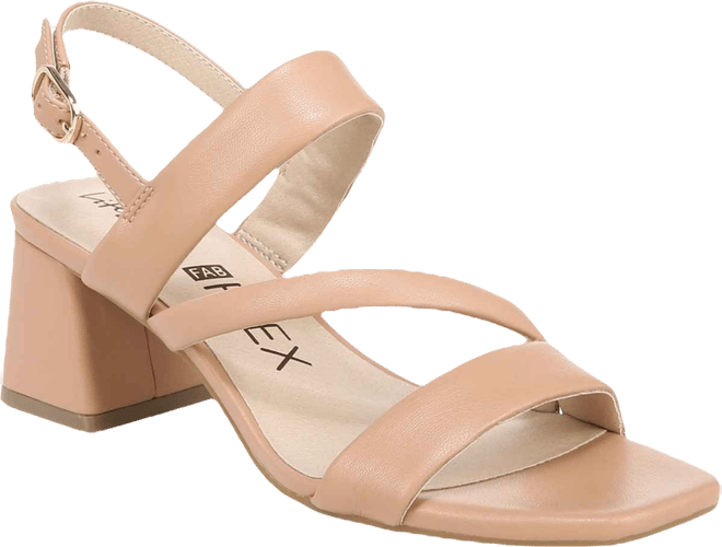 Women's Celia Asymmetrical Block Heel Dress Sandals