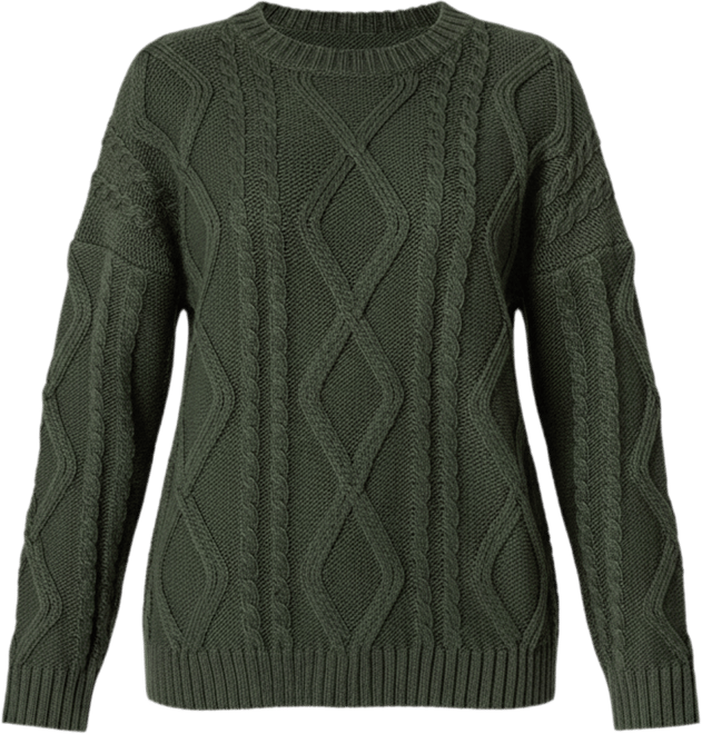 Women's Kennedy oversized cable knit sweater