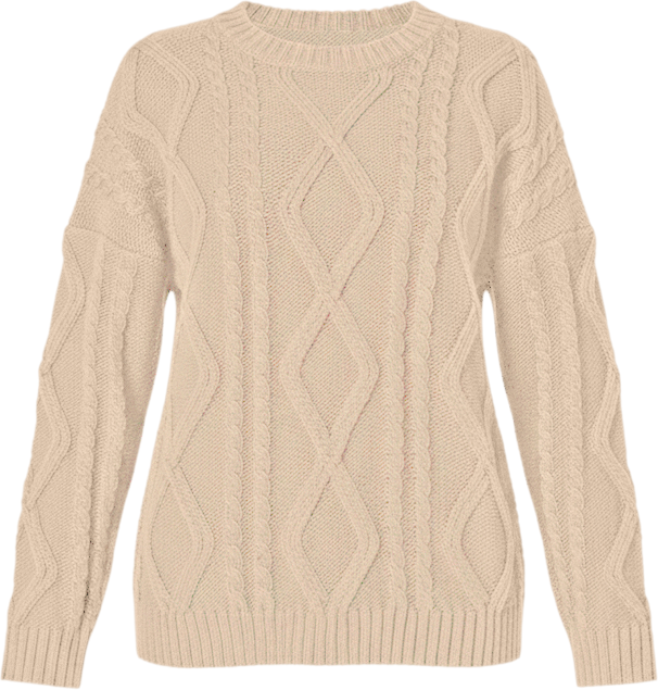 Women's Kennedy oversized cable knit sweater