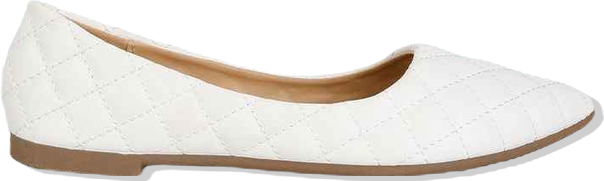 Rikhani Quilted Detail Ballet Flats Women