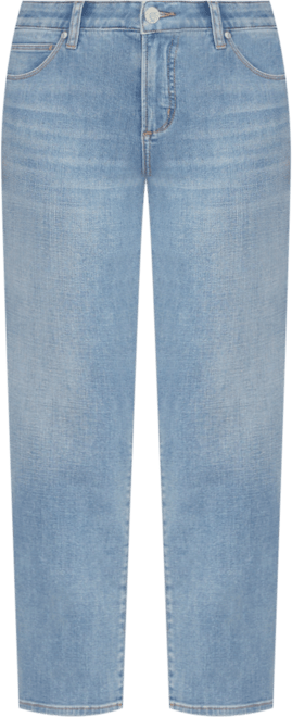 Women's Ruby Mid Rise Straight Cropped Jeans