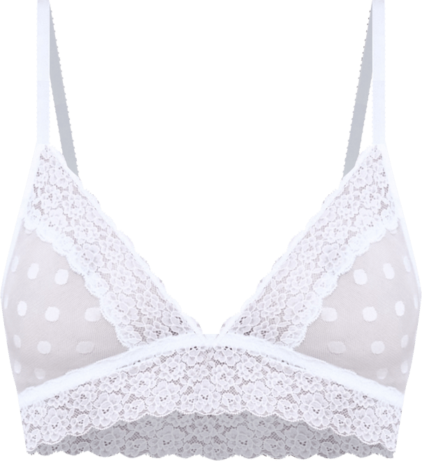 Women's Dare Dot Pattern Plunge Bralette