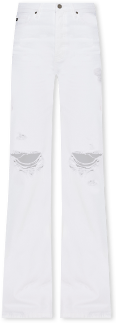 Women's Ultra High Rise Distressed 90s Flare Jeans