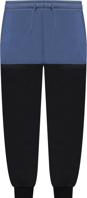 Women's Plus Size Curvy Fit Contrast Blocked Jogger