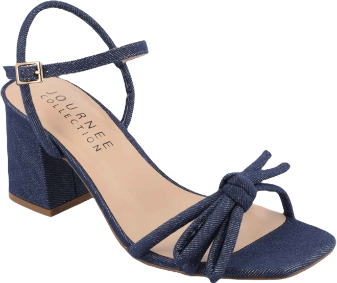 Women's Meryl Bow Block Heel Dress Sandals