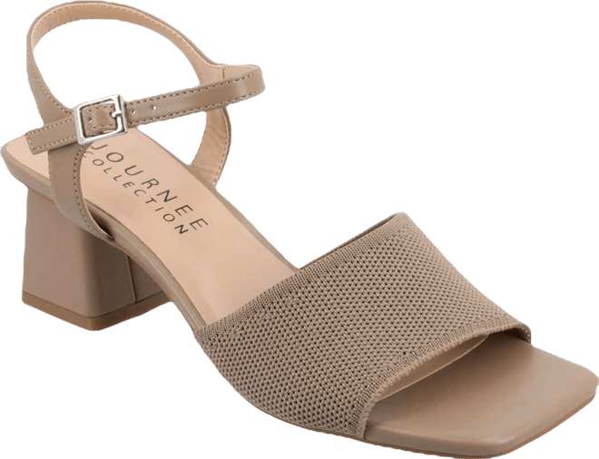 Women's Evylinn Knit Block Heel Dress Sandals