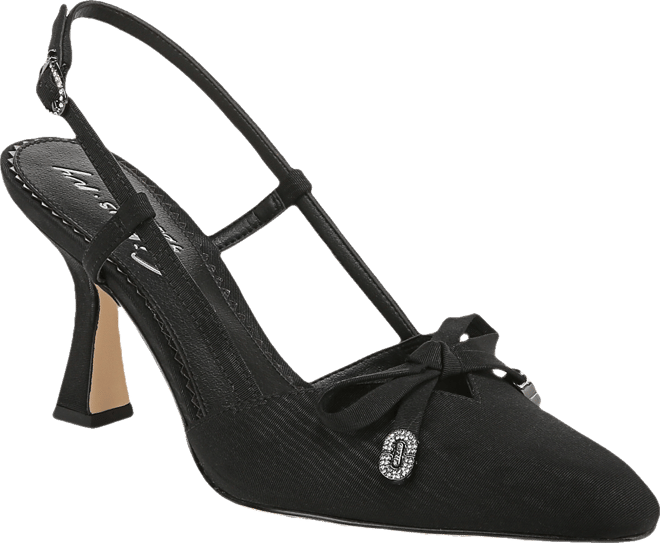 Women's Monica Pointed-Toe Slingback Bow Pumps