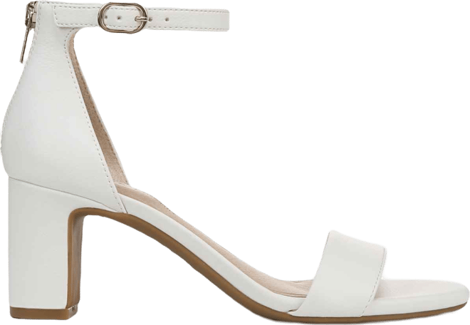 Women's Florence Two Piece Block Heel Ankle Strap Sandals