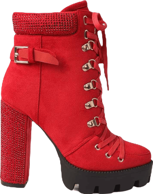 Birch Block Heeled Ankle Boots Women