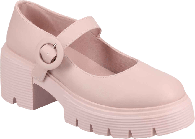 Women's Zarynn Mary Jane Treaded Outsole Platform Pumps