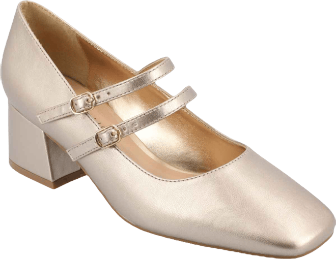 Women's Nally Double Strap Mary Jane Pumps