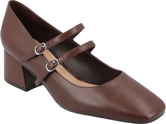 Women's Nally Double Strap Mary Jane Pumps