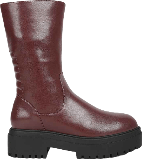 Women's Lewisa Panelled Lug Sole Boots