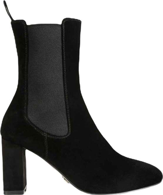 Gaven Womens Suede High Ankle Chelsea Boots