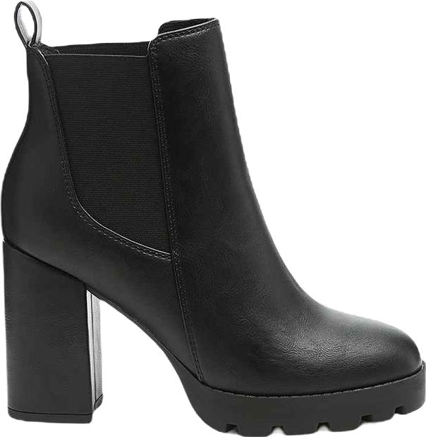 Womens sonia block heeled boots