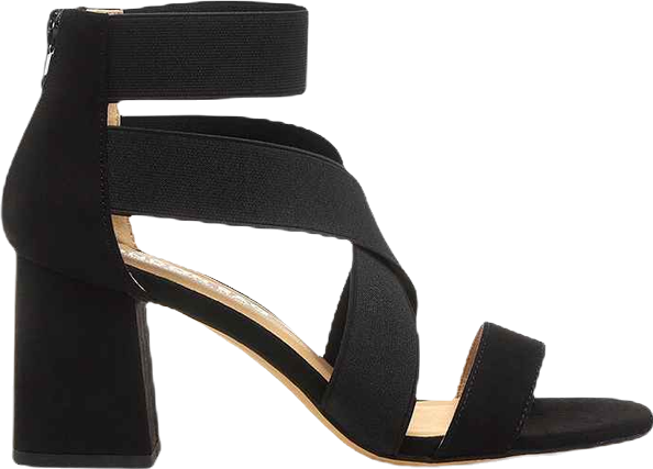 Benicia Elastic Strappy Sandal Womens