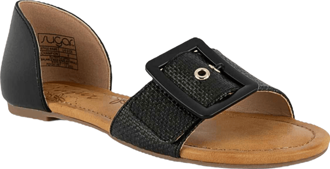 Women's Champion Raffia Flat Sandals