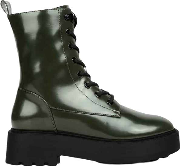 Molsh Faux Leather Ankle Biker Boots Women