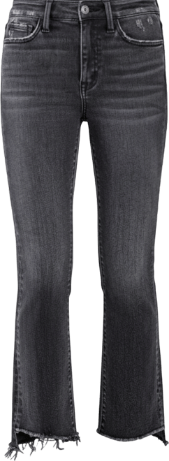 Women's High Rise Cropped Flare Jeans