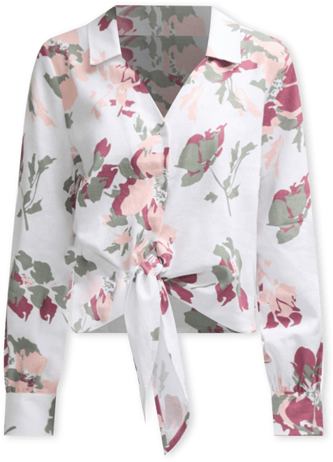 Women's Tie Front Shirt