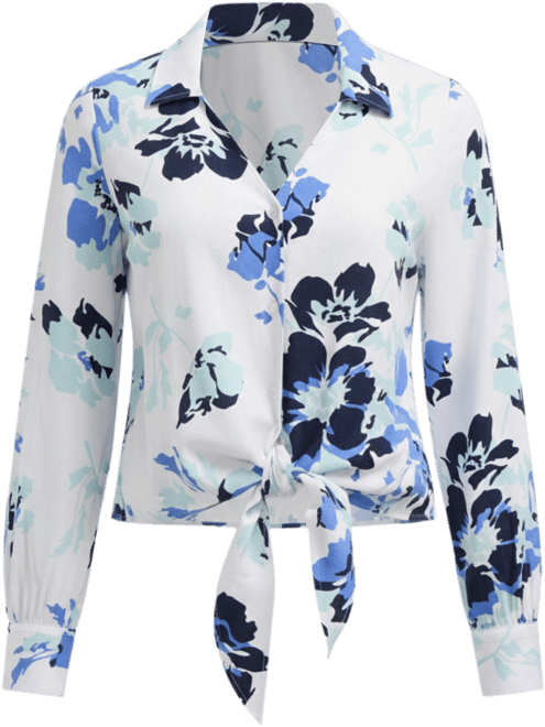 Women's Tie Front Shirt