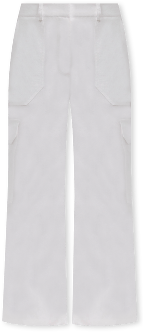 Women's Linen Cargo Wide Leg Pant