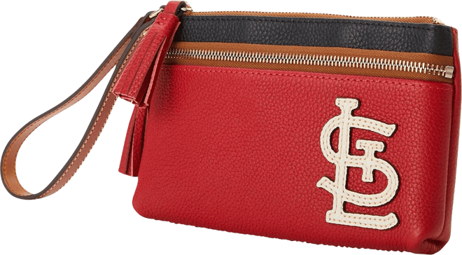 Men's and Women's  St. Louis Cardinals Infield Double-Zip Wristlet