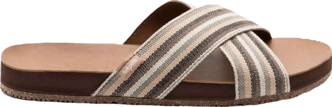 Women's Zensole Cascades Faux Leather Double Strap Slide Sandals