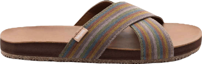 Women's Zensole Cascades Faux Leather Double Strap Slide Sandals