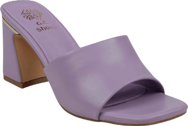 Women's Soho Square Toe Block Heel Dress Sandals