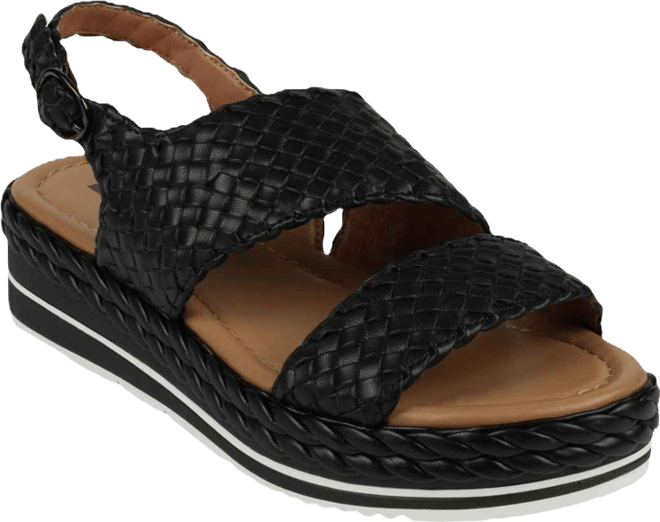 Women's Gallante Double Band Slingback Platform Sandals