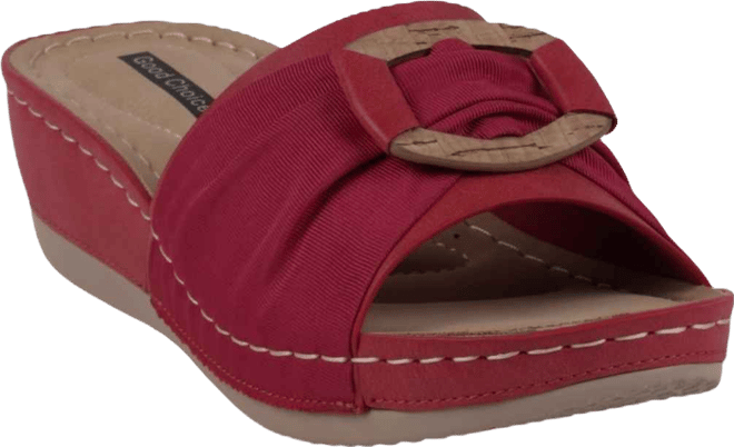 Women's Ellen Comfort Slip On Wedge Sandals