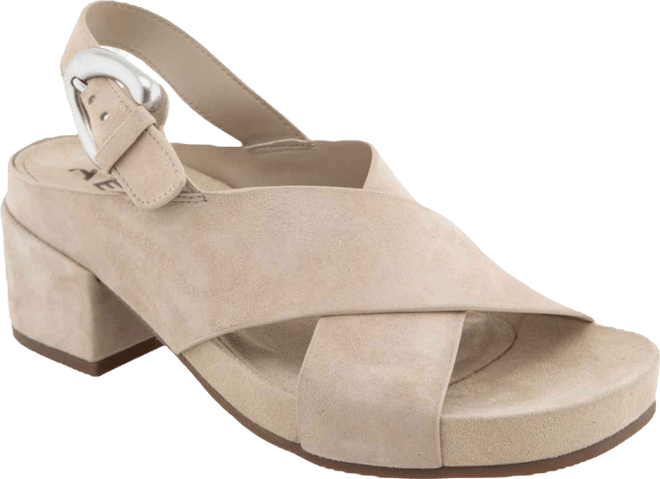 Women's Chrystie Buckle Block Heel Sandals