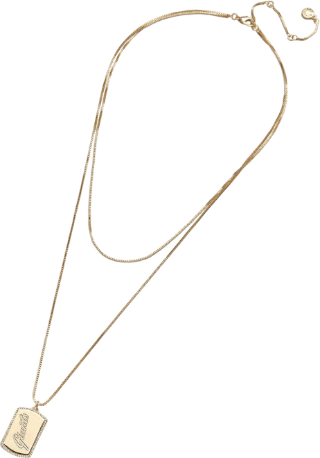 Women's  x Baublebar San Francisco Giants Dog Tag Necklace