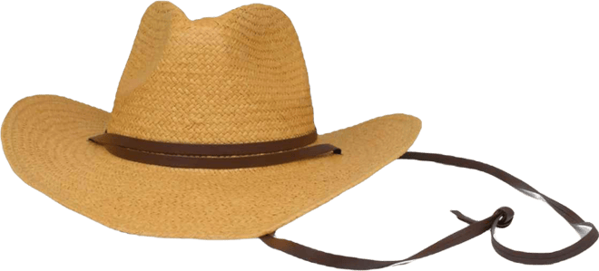 Women's Straw Cowboy Hat