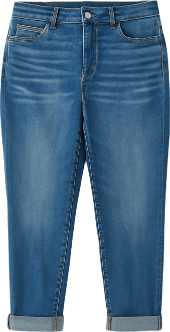 Women's High Rise Boyfriend Jeans