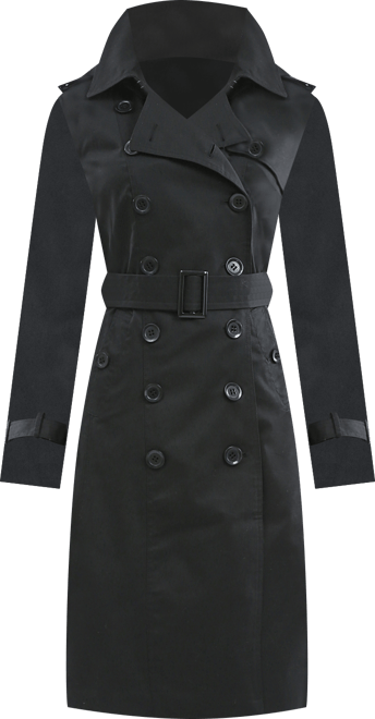 Women's Kayla Water Resistant Hooded Trench Coat
