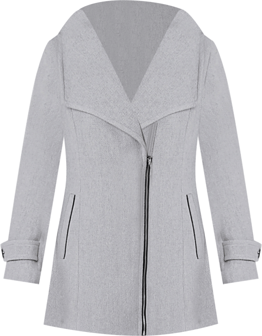 Women's Maria Hooded Boucle Wool Coat
