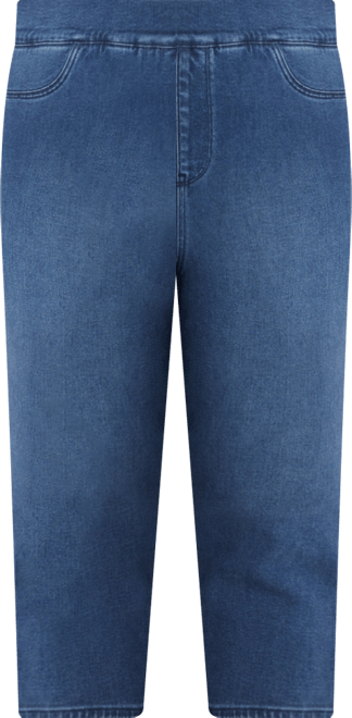 Plus Size Dakota Crop Pull-On Jeans