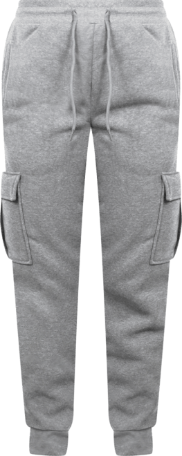 Women's Heavyweight Loose Fit Fleece-Lined Cargo Jogger Pants