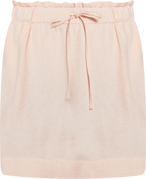 Plus Size Drawcord Skirt