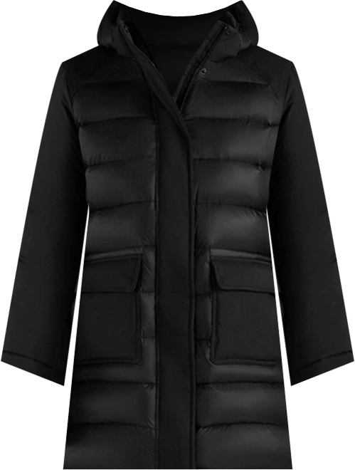 Women's Askya Two-Tone Puffer Down Parka