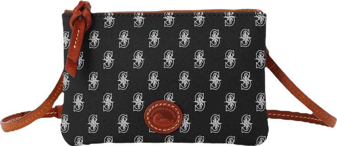 Seattle Mariners Top Zip Crossbody Purse