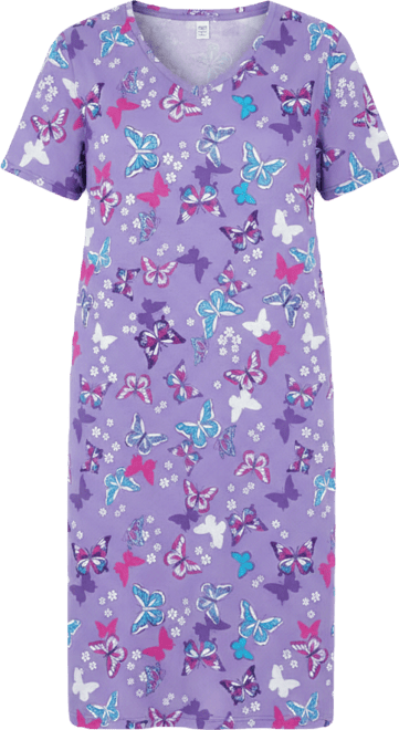 Women's Long Print Sleepshirt