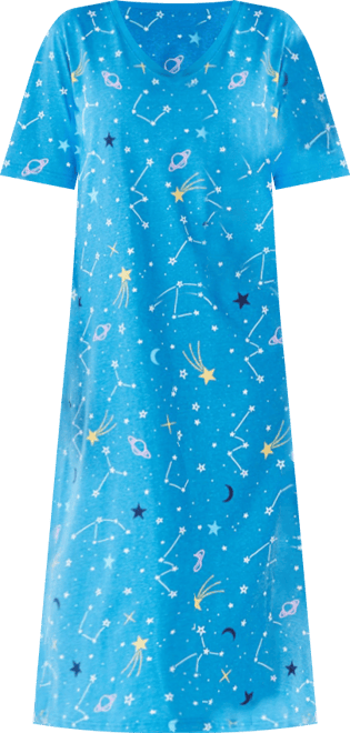 Women's Long Print Sleepshirt