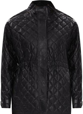 Women's Genuine Leather Jacket, Black